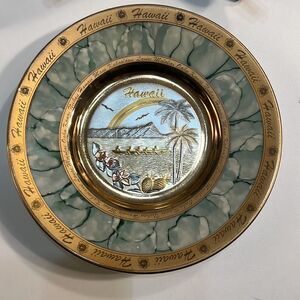 ‎Chokin Hawaii collector plate
